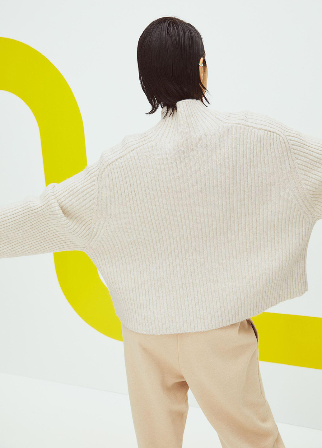 Світло-бежевий демісезонний джемпер джемпер H&M