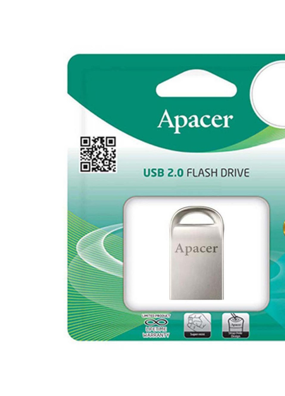 USB флеш накопичувач (AP32GAH115S-1) Apacer 32gb ah115 silver usb 2.0 (232750168)
