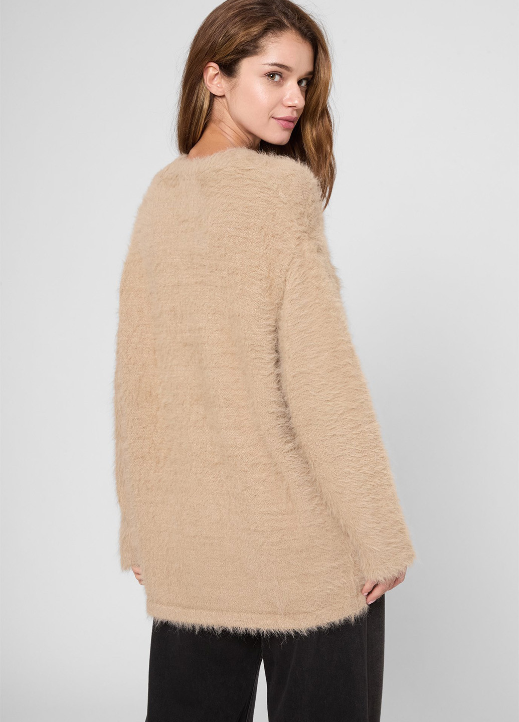 Бежевый зимний джемпер джемпер PRPY