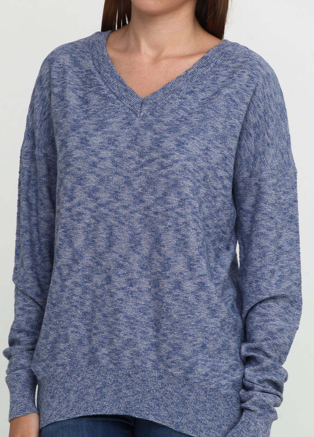 Темно-голубой демисезонный пуловер пуловер Sirup