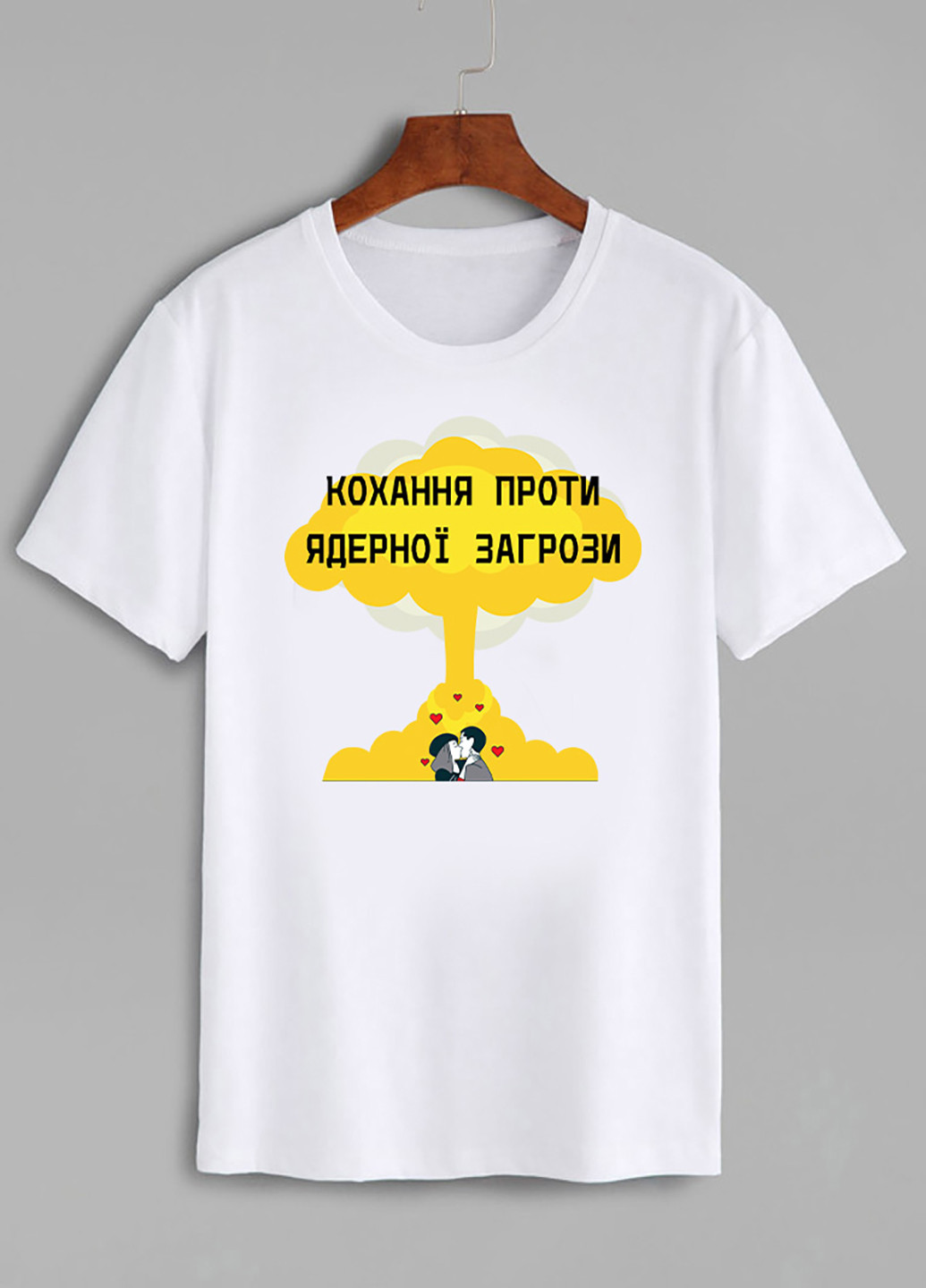 Белая демисезон футболка женская белая shekavicya love-2 Love&Live