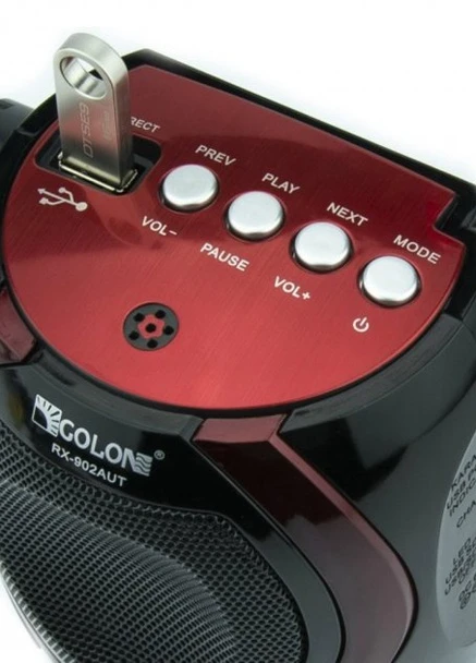 Портативная колонка RX-678 10Вт USB, AUX, FM, Bluetooth черная (lp-72959) XPRO (254455890)