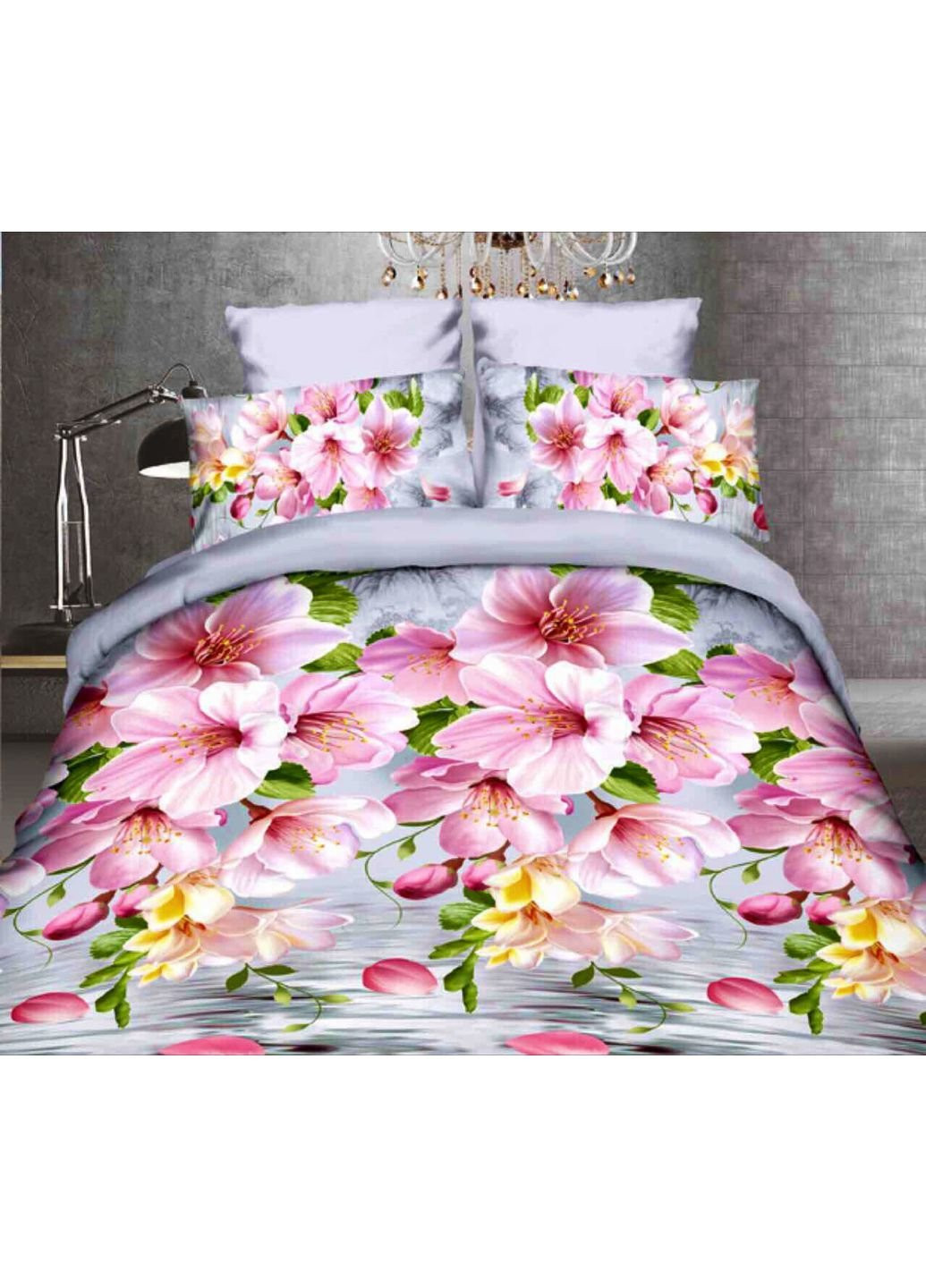 Комплект постільної білизни від українського виробника Polycotton Двоспальний 90905 Moda (253661792)