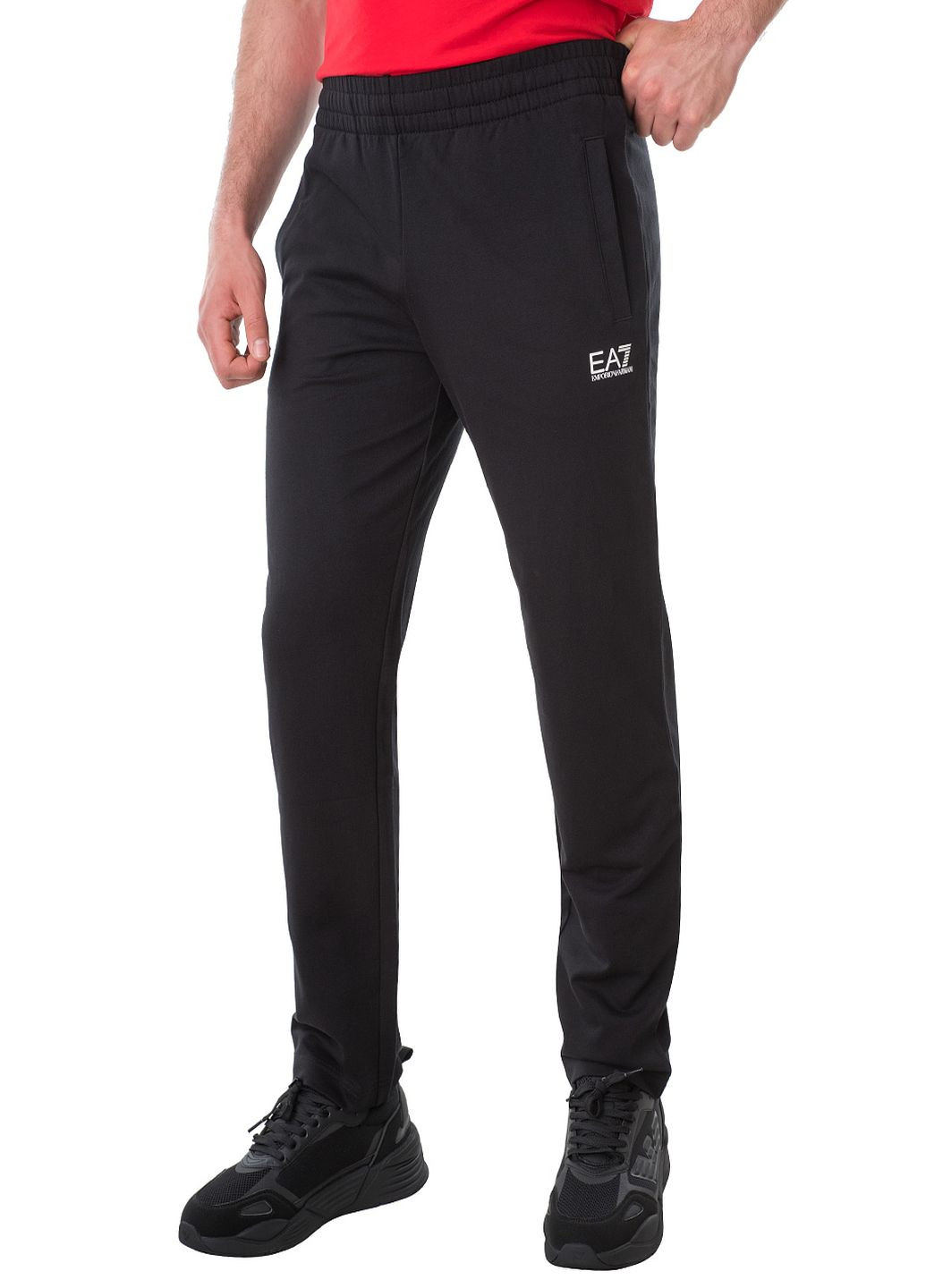 Черные летние брюки ARMANI EA7