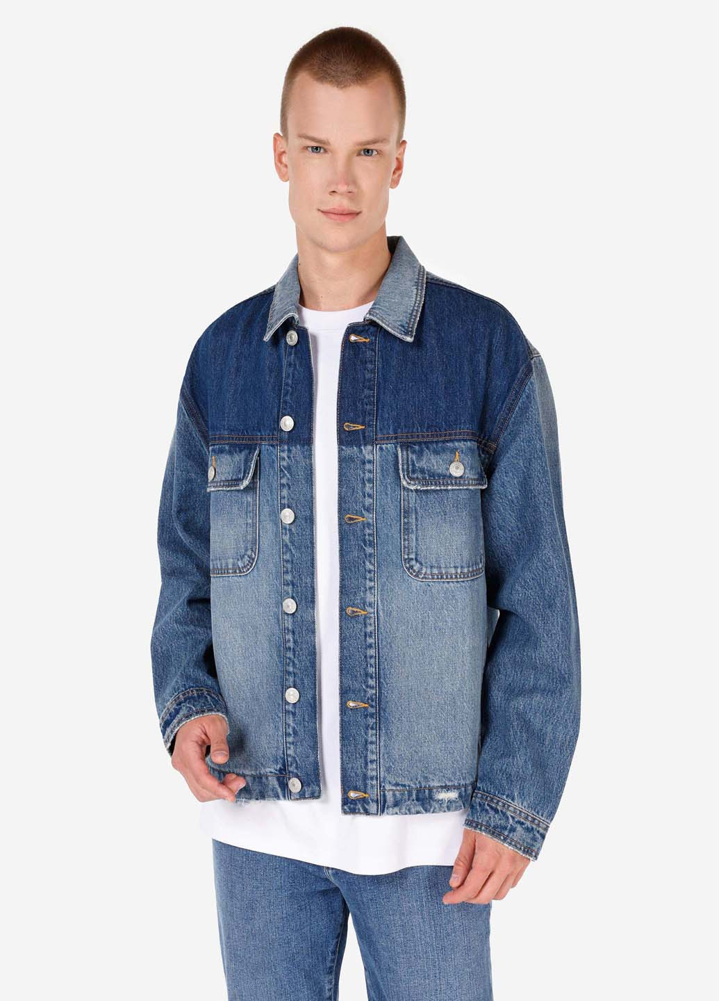 Синя демісезонна куртка куртка-піджак Colin's