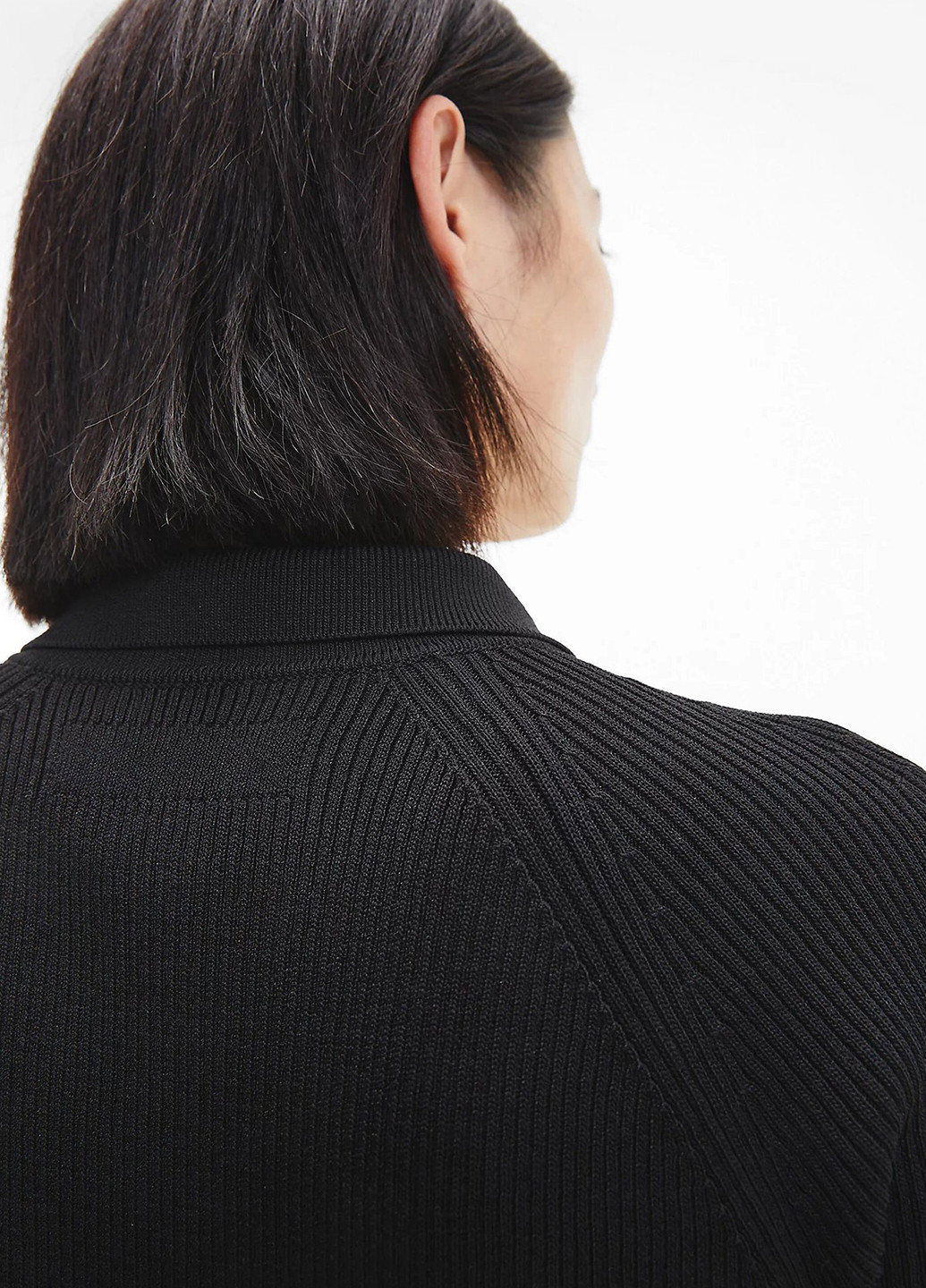 Чорна кежуал сукня сукня-сорочка Calvin Klein однотонна