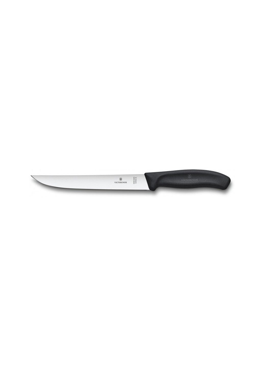 Кухонный нож SwissClassic Carving 18 см Black (6.8103.18B) Victorinox (254065466)