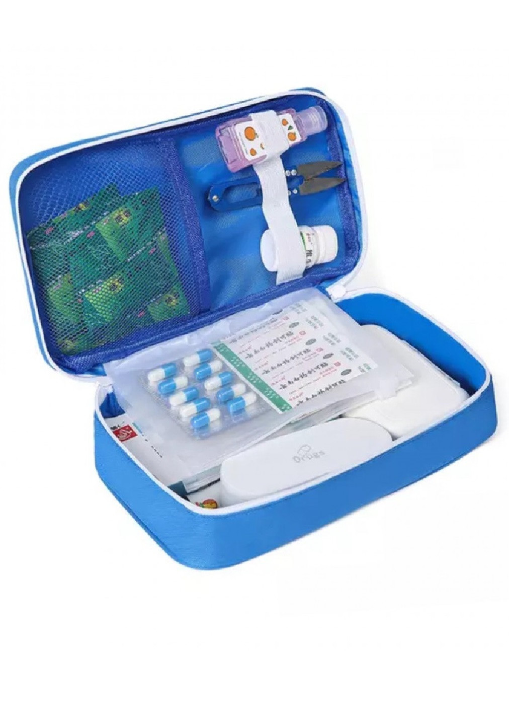 Аптечка сумка органайзер для медикаментов для путешествий для дома 23х12.5х8 см (473259-Prob) Синяя Unbranded (254206926)
