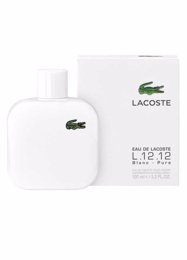 Eau De L.12.12 Blanc Pure 100 ML EDT для чоловіків Lacoste