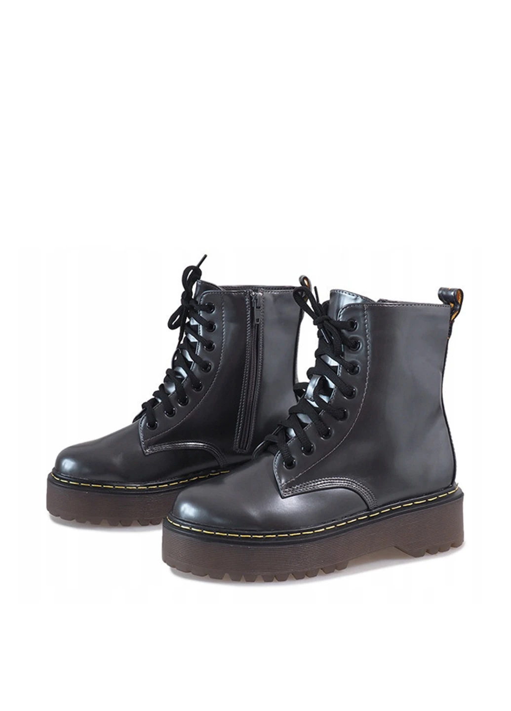 Осенние ботинки Lucky Shoes со шнуровкой из искусственной кожи