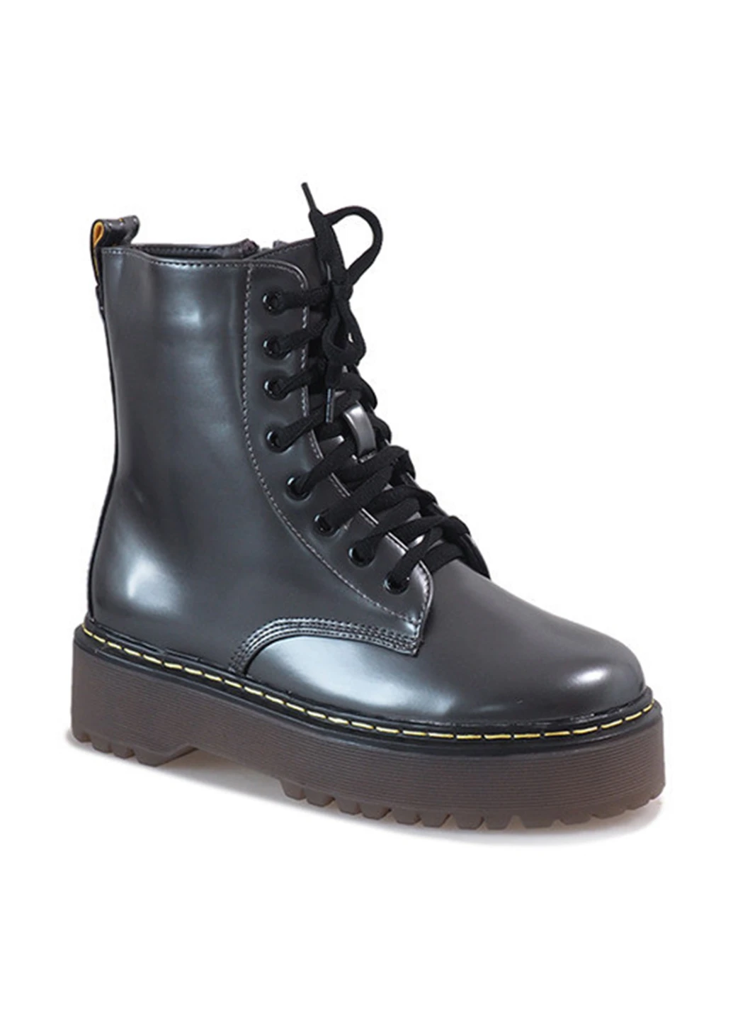 Осенние ботинки Lucky Shoes со шнуровкой из искусственной кожи