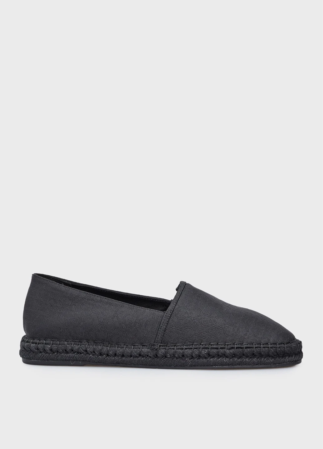 чорні еспадрилі Calvin Klein однотонний (328000788)