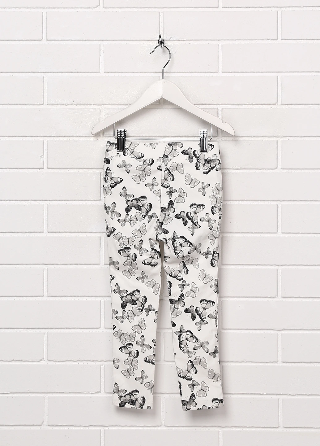 Белые демисезонные леггинсы H&M