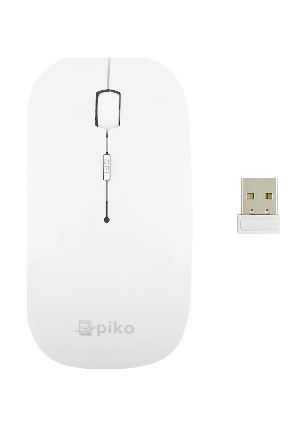 Миша оптична безпровідна (білий) Piko msx-016 (130789598)