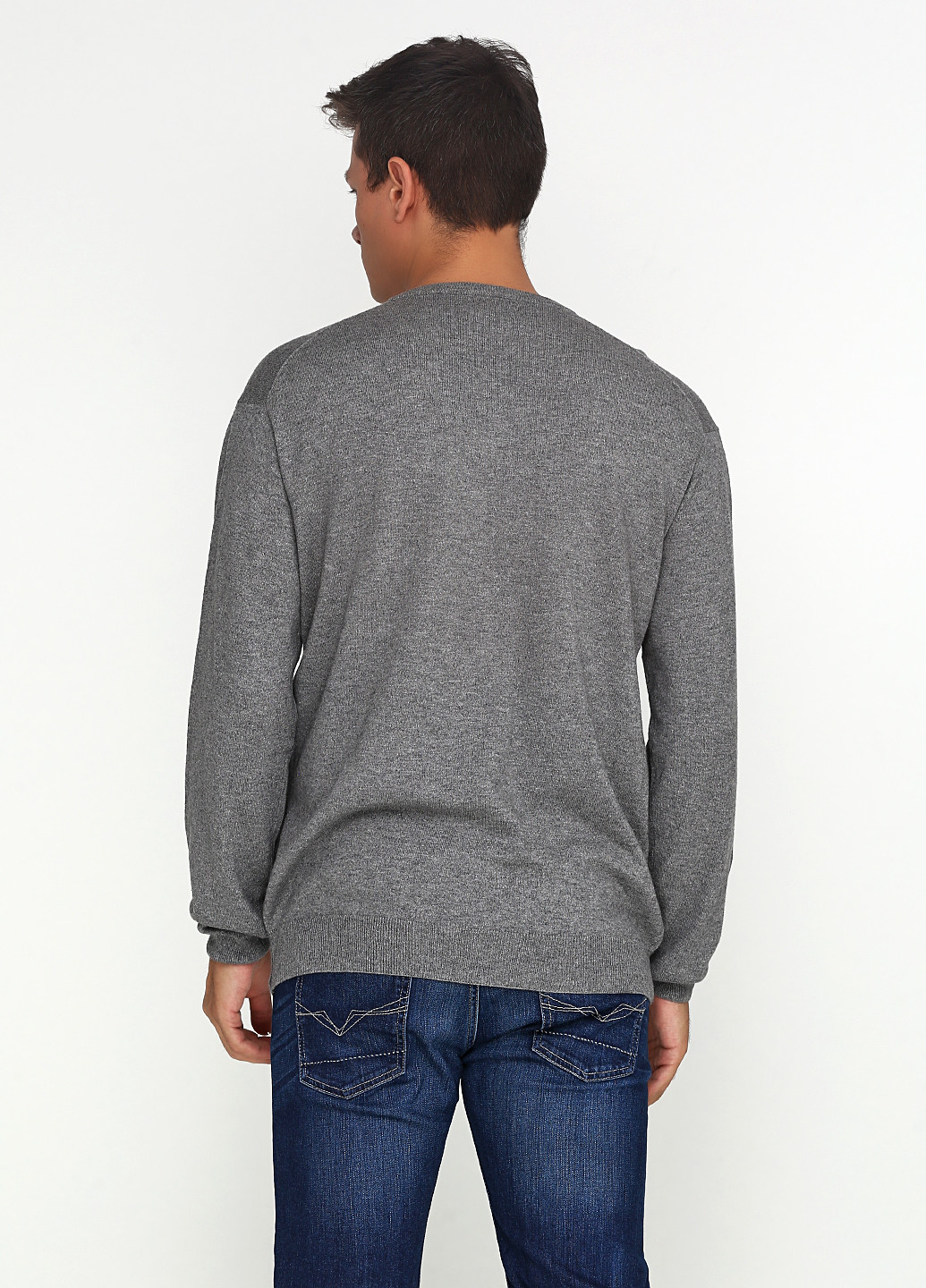 Темно-серый демисезонный пуловер пуловер Gant