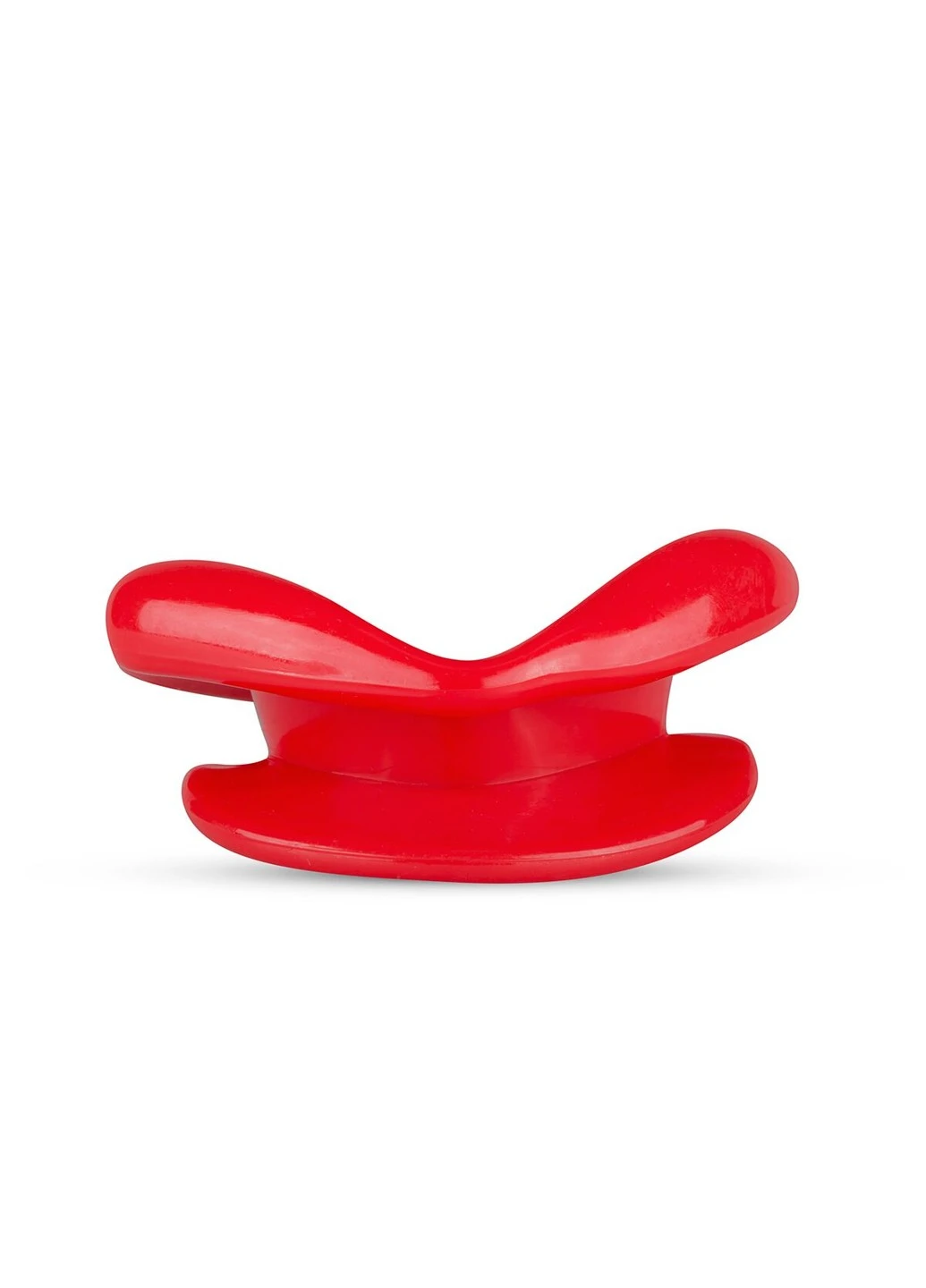 Силіконова капа-розширювач для рота у формі губ / капа-губи XOXO Blow Me A Kiss Mouth Gag - Red Fetish Tentation (252383191)