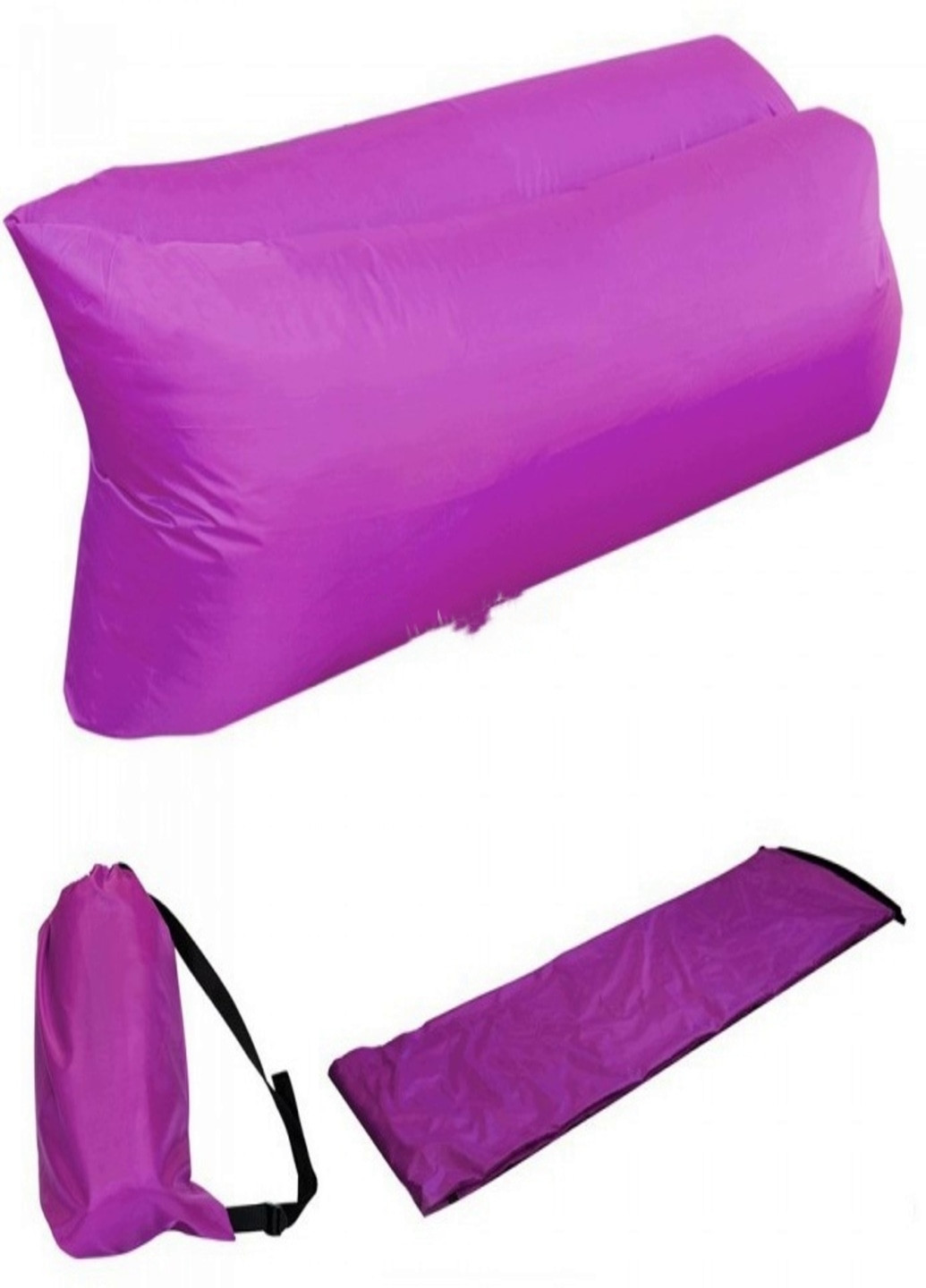 Надувний гамак диван мішок фіолетовий Purple (12002154) Francesco Marconi (215796232)