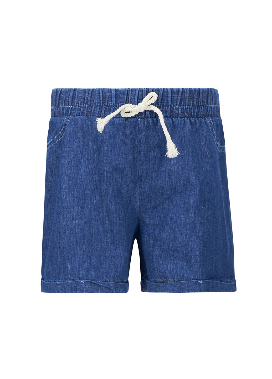 Шорты DeFacto тёмно-синие джинсовые хлопок