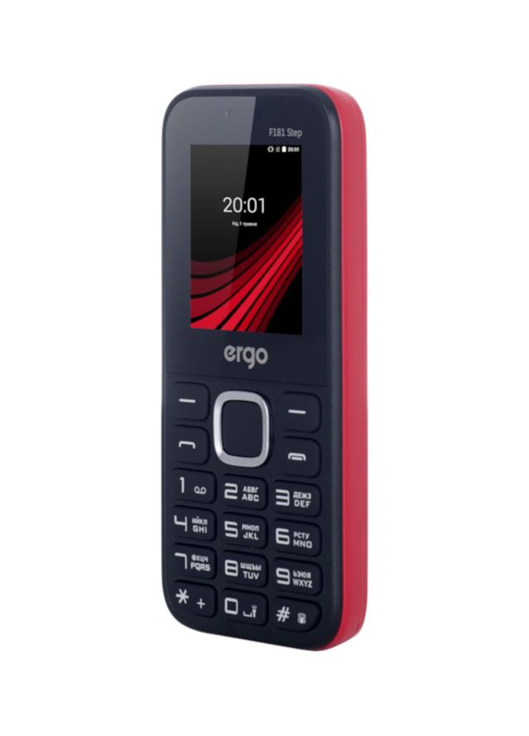 Мобильный телефон Ergo f181 step red (132999697)