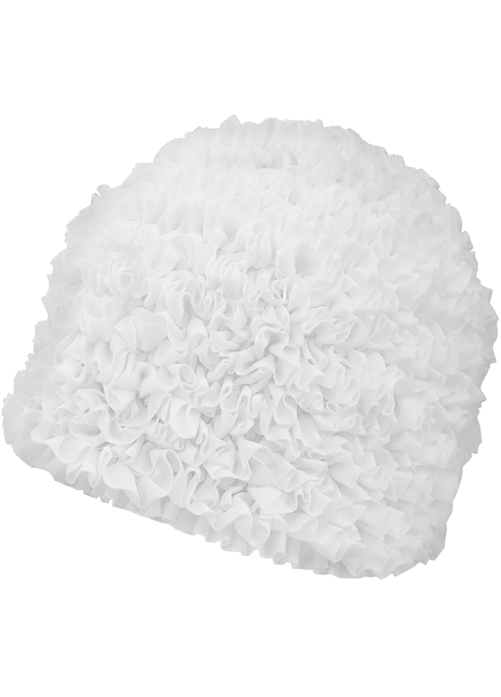 Шапка для плавання RUFFLE CAP 5740 Біла (5908217657404) Aqua Speed (254343082)
