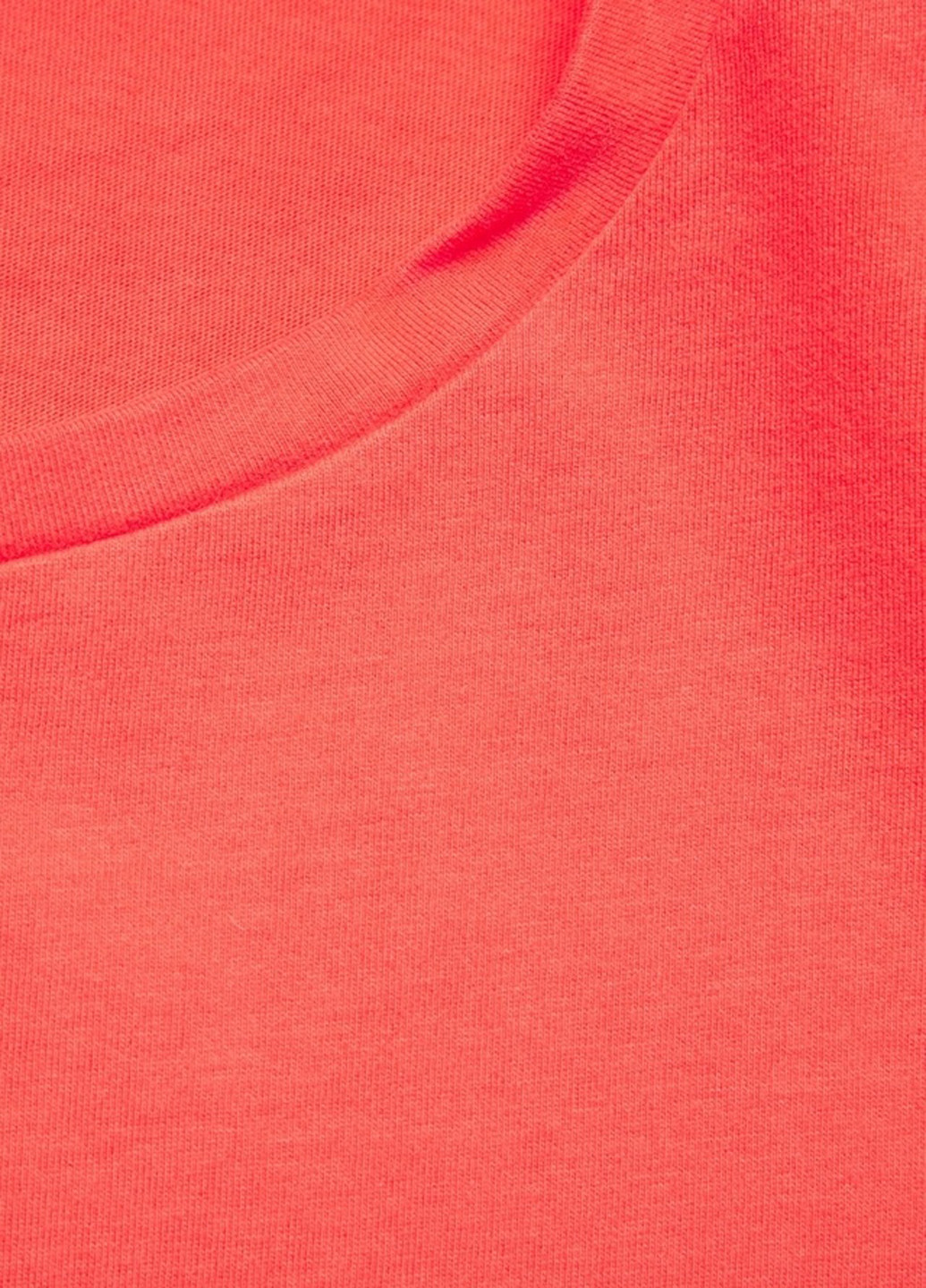 Красная летняя футболка Cos