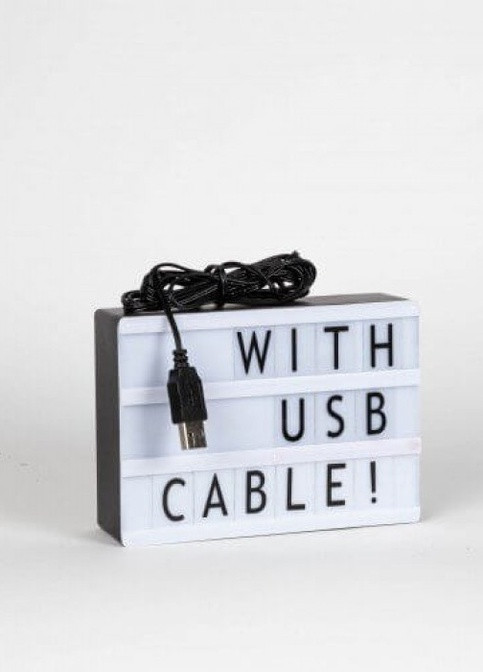 Ментоловый Лайтбокс А6. Lightbox 80 букв No Brand (252821803)