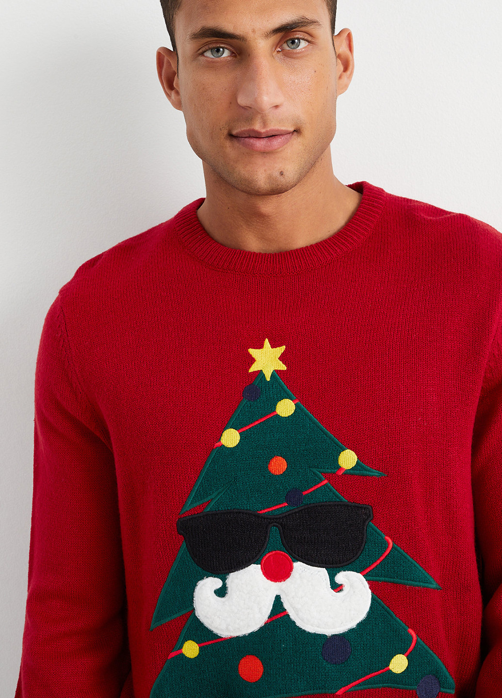 Бордовый зимний джемпер джемпер C&A