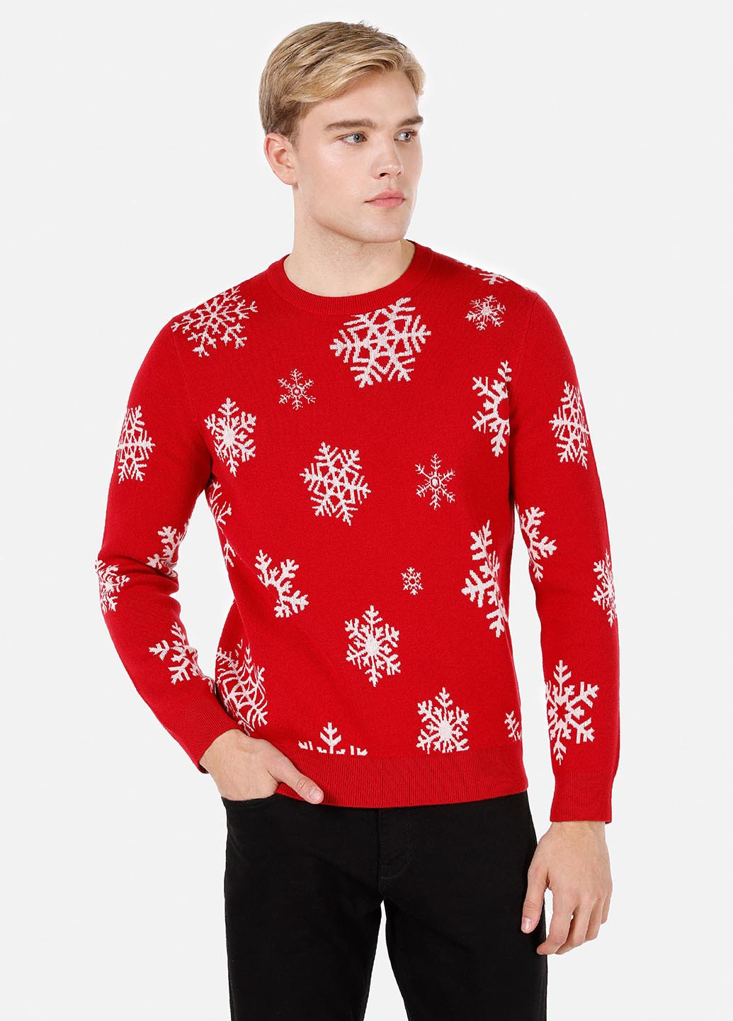 Красный демисезонный джемпер джемпер Colin's