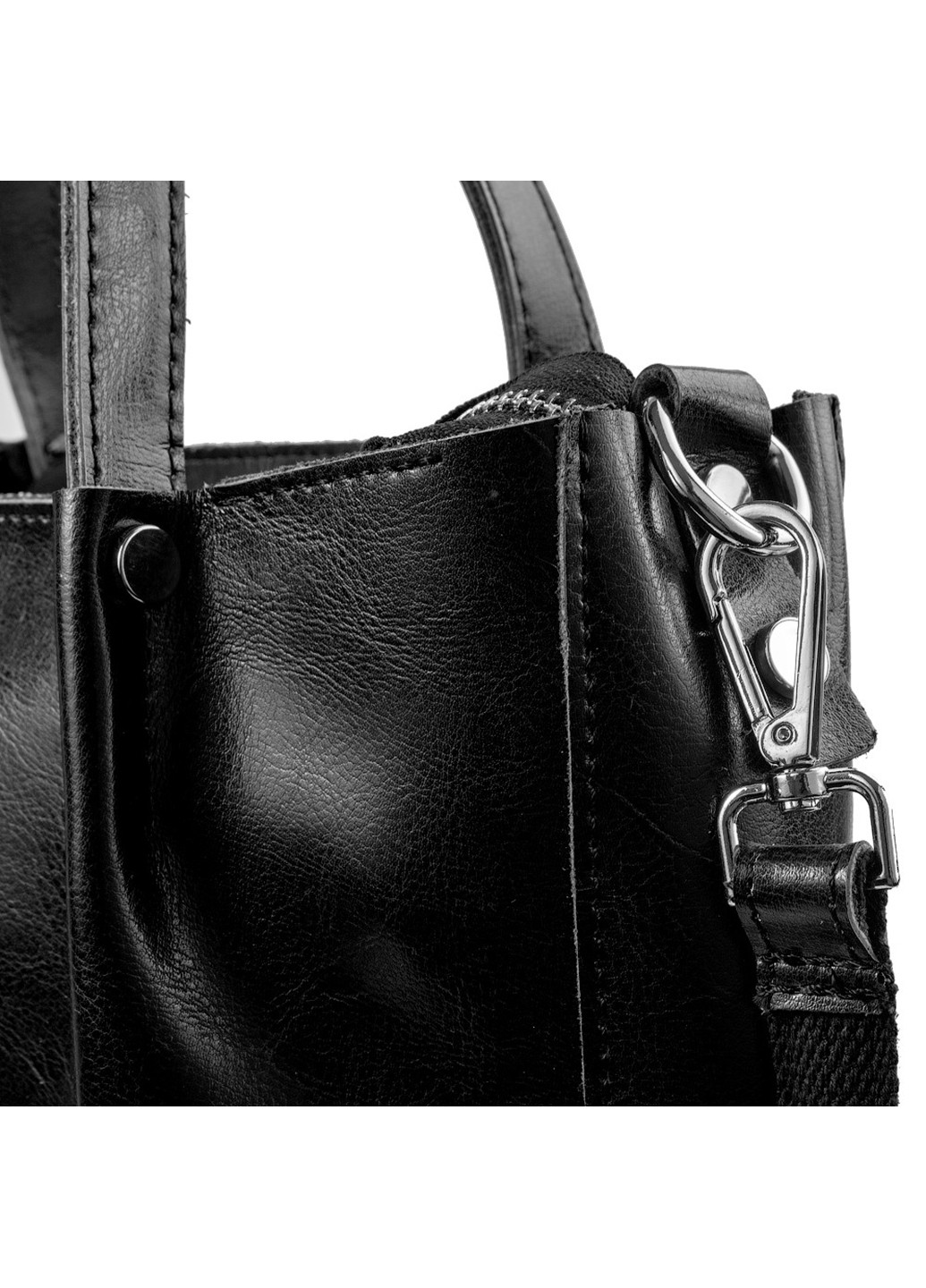 Женская повседневаная кожаная сумка 28х26х10 см Eterno (255709656)