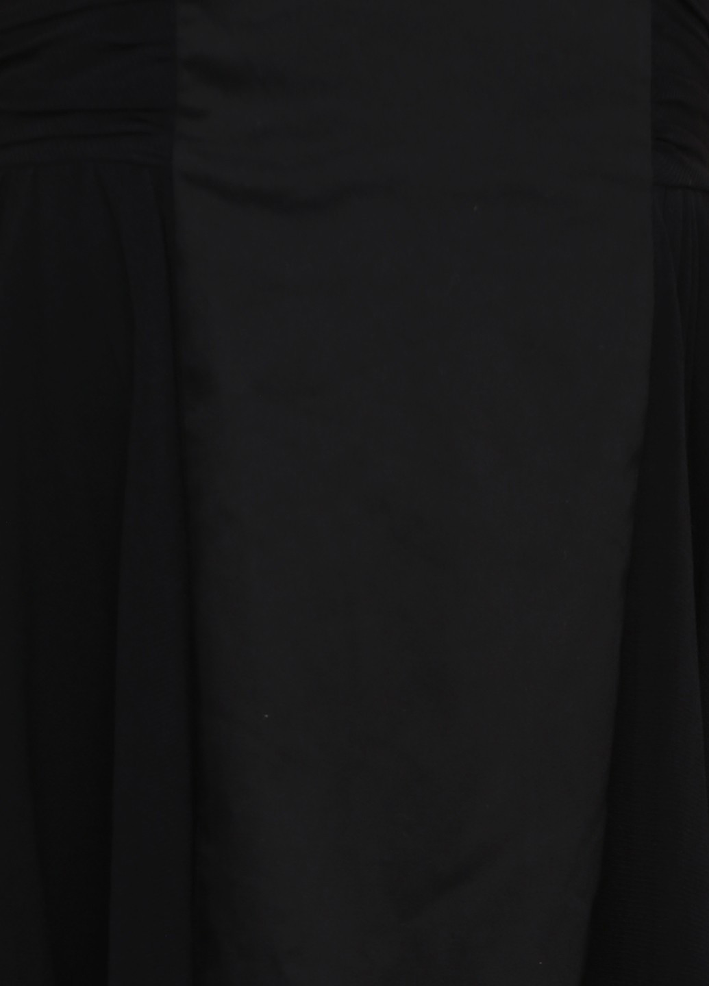 Чорна коктейльна сукня бандо, кльош Asos однотонна