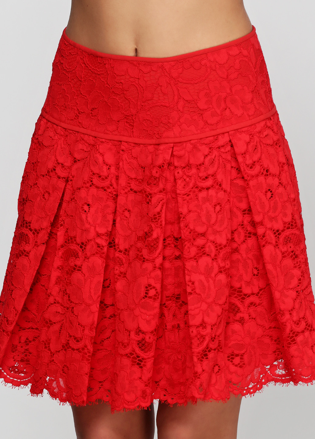 Красная кэжуал юбка DKNY мини