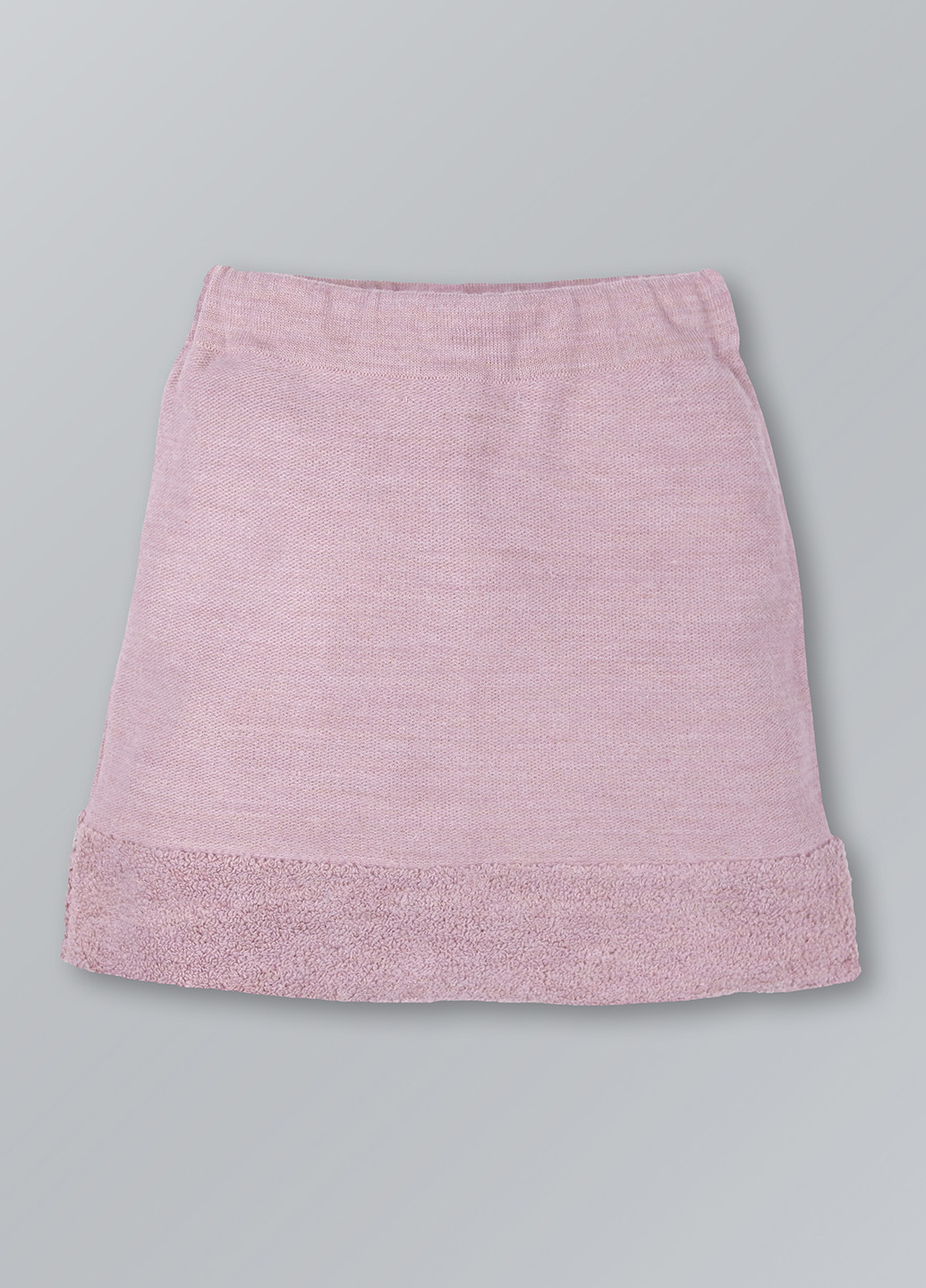 Розовая кэжуал однотонная юбка Flash со средней талией