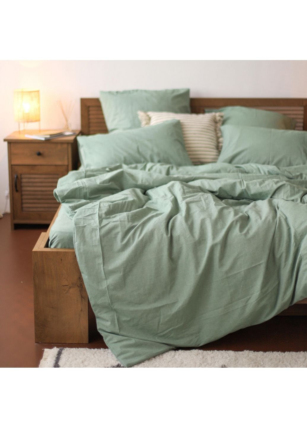 Постільна білизна Варена бавовна євро (34_Wash_ev) Tiare (254009697)