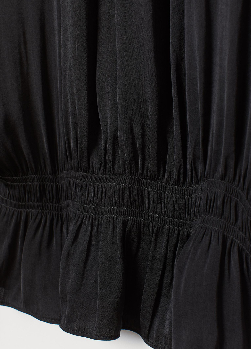 Чёрная блуза H&M