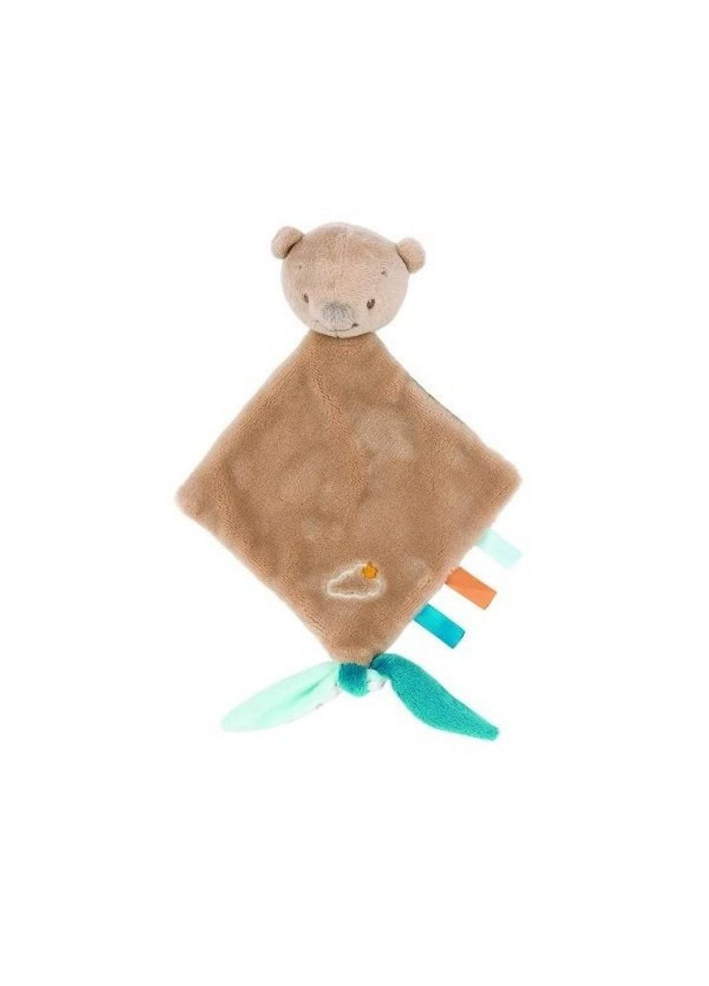 Развивающая игрушка Мягкая игрушка маленькая Doodoo мишка Базиль (562102) Nattou (254077046)