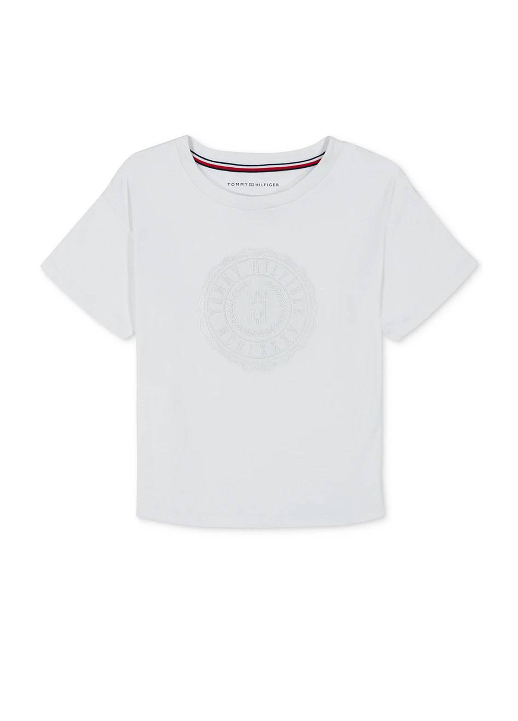 Біла літня футболка Tommy Hilfiger