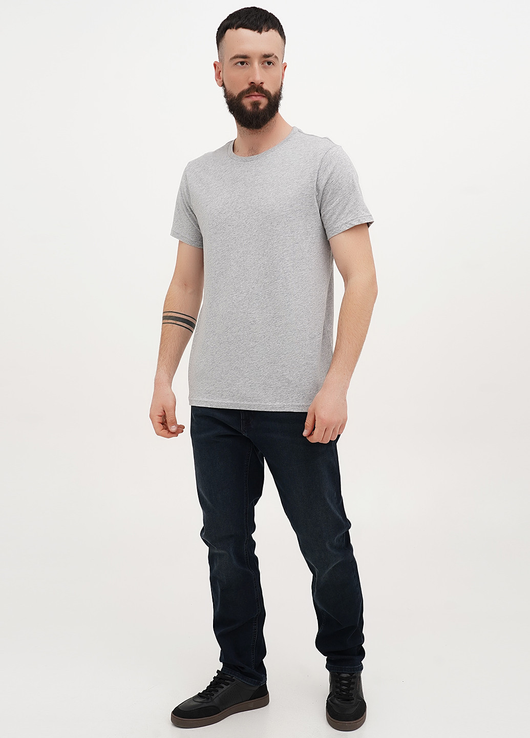 Черные демисезонные слим джинсы Oregon Slim K Mustang