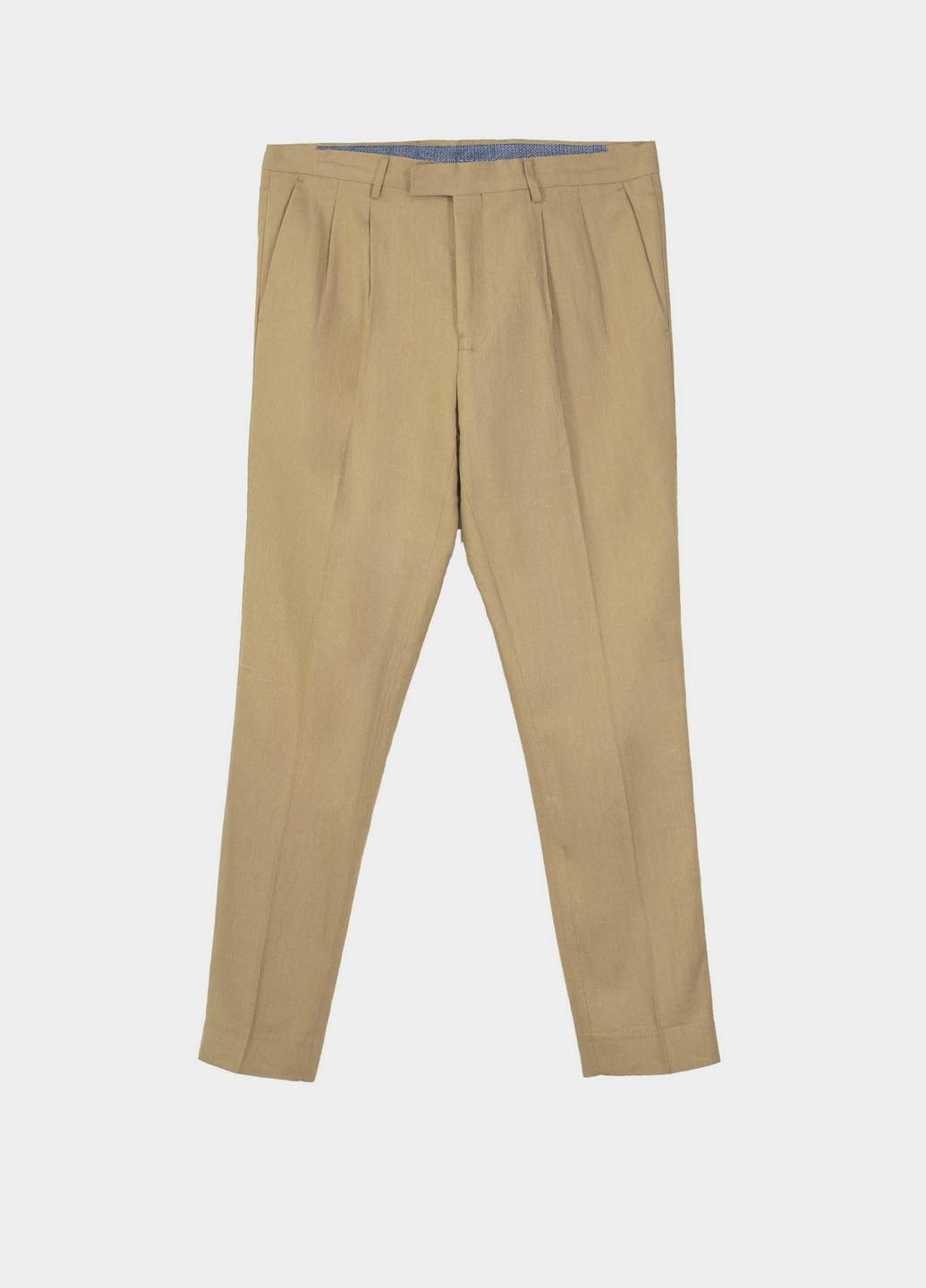 Темно-бежевые кэжуал демисезонные зауженные брюки Piazza Italia