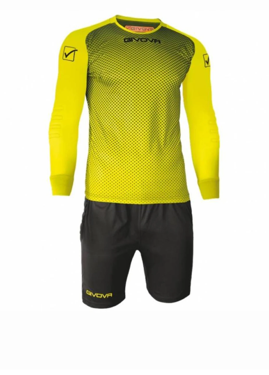 Спортивная форма (реглан, шорты) KITP008-0710 Givova KIT MANCHESTER PORTIERE (319359194)