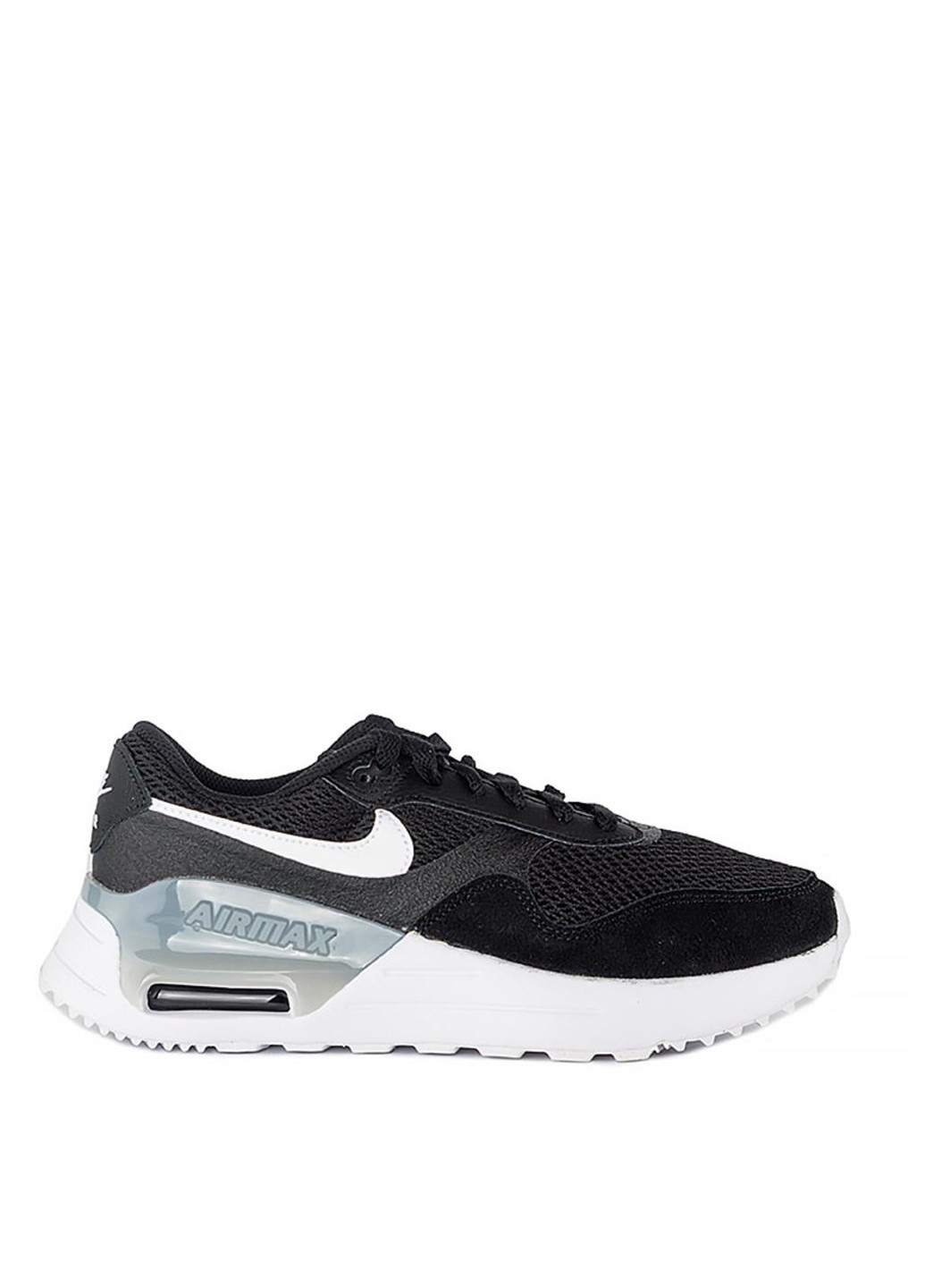 Кроссовки DM9538-001 Nike AIR MAX SYSTM чёрно-белые демисезоны (317218268)