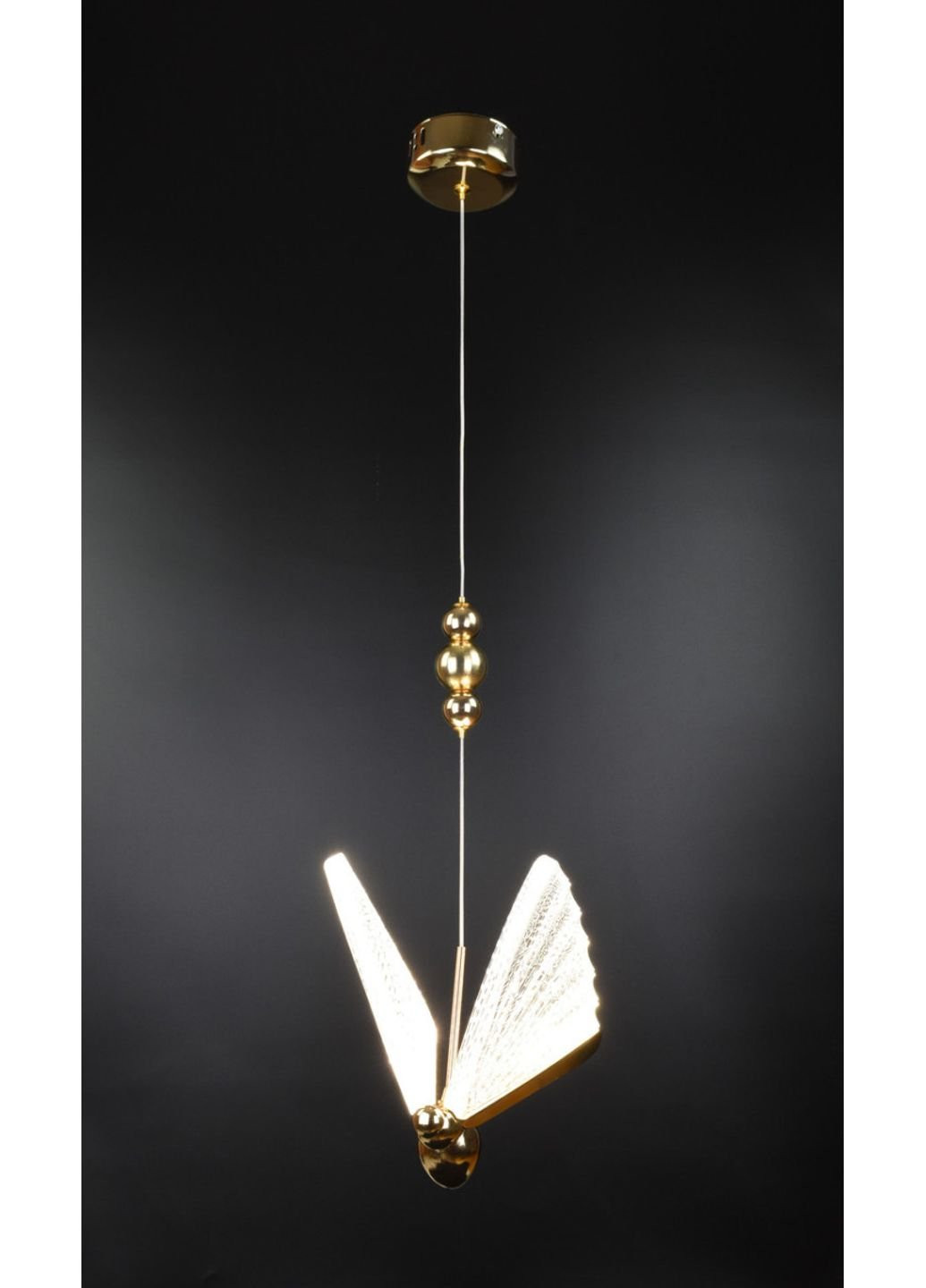 Люстра стельова LED CA02-k Золото 30х22х16 див. Sunnysky (253628232)