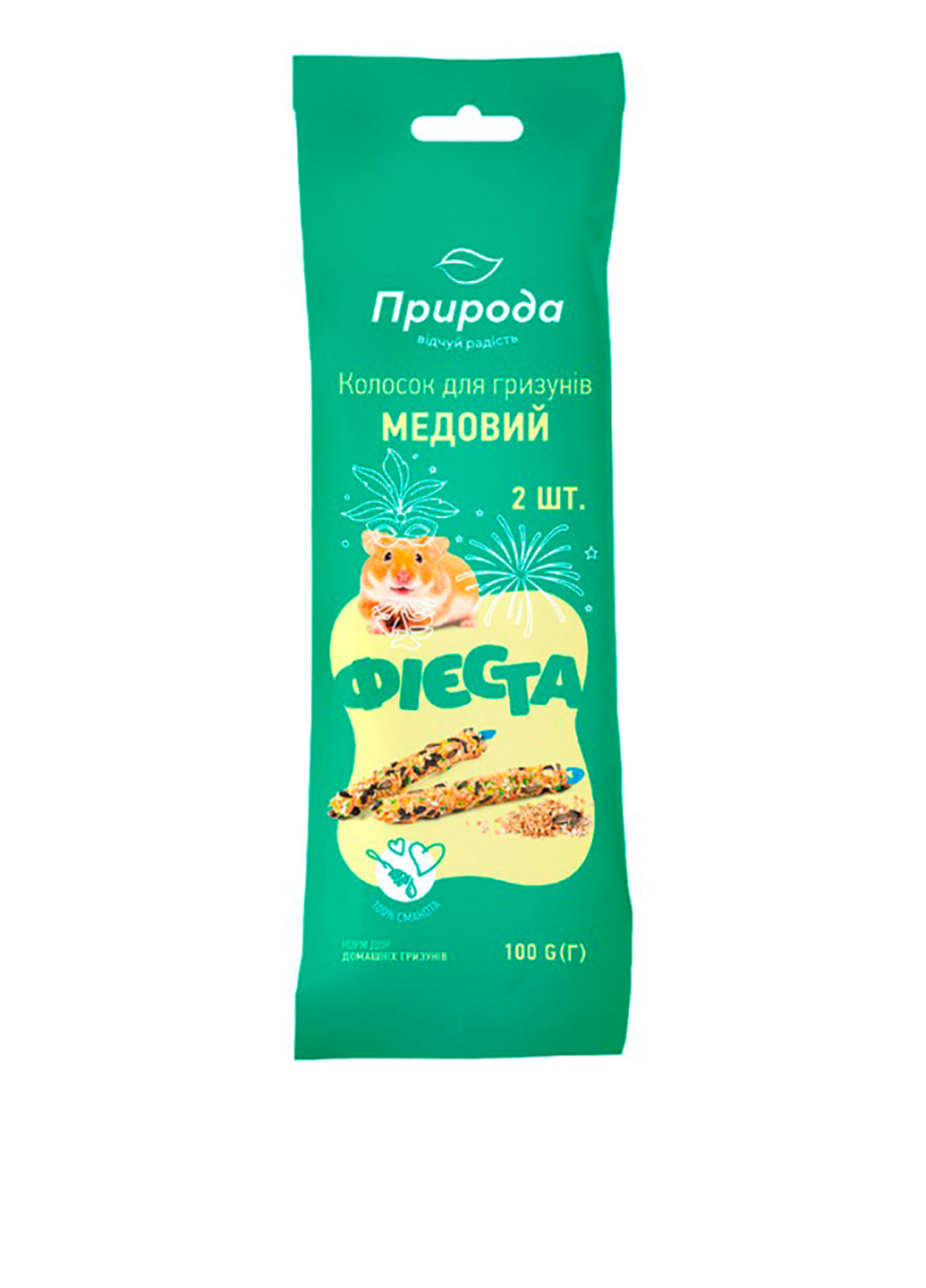 Сухой корм Колосок Медовый, 100 г Природа (251149852)