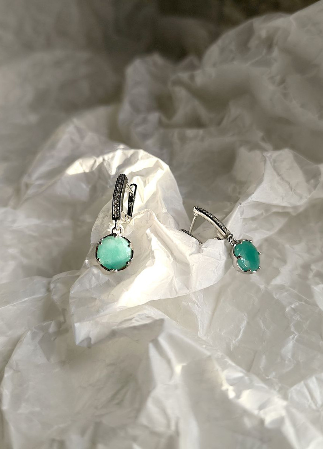 Серьги Silver Flame (317284611)