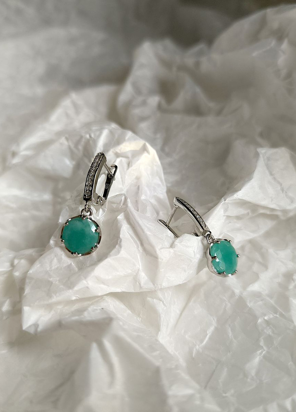 Серьги Silver Flame (317284611)