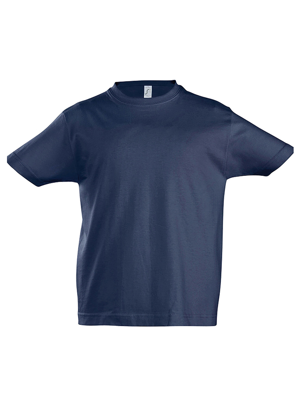 Темно-синяя летняя футболка с коротким рукавом Sol's