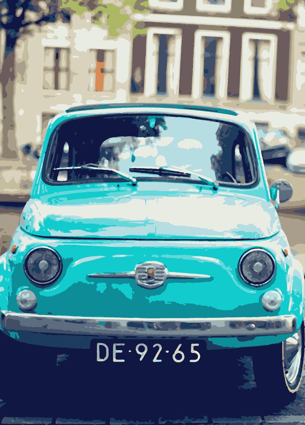 Картин по номерам "Европейскими улочками" 50*60см No Brand (254568670)