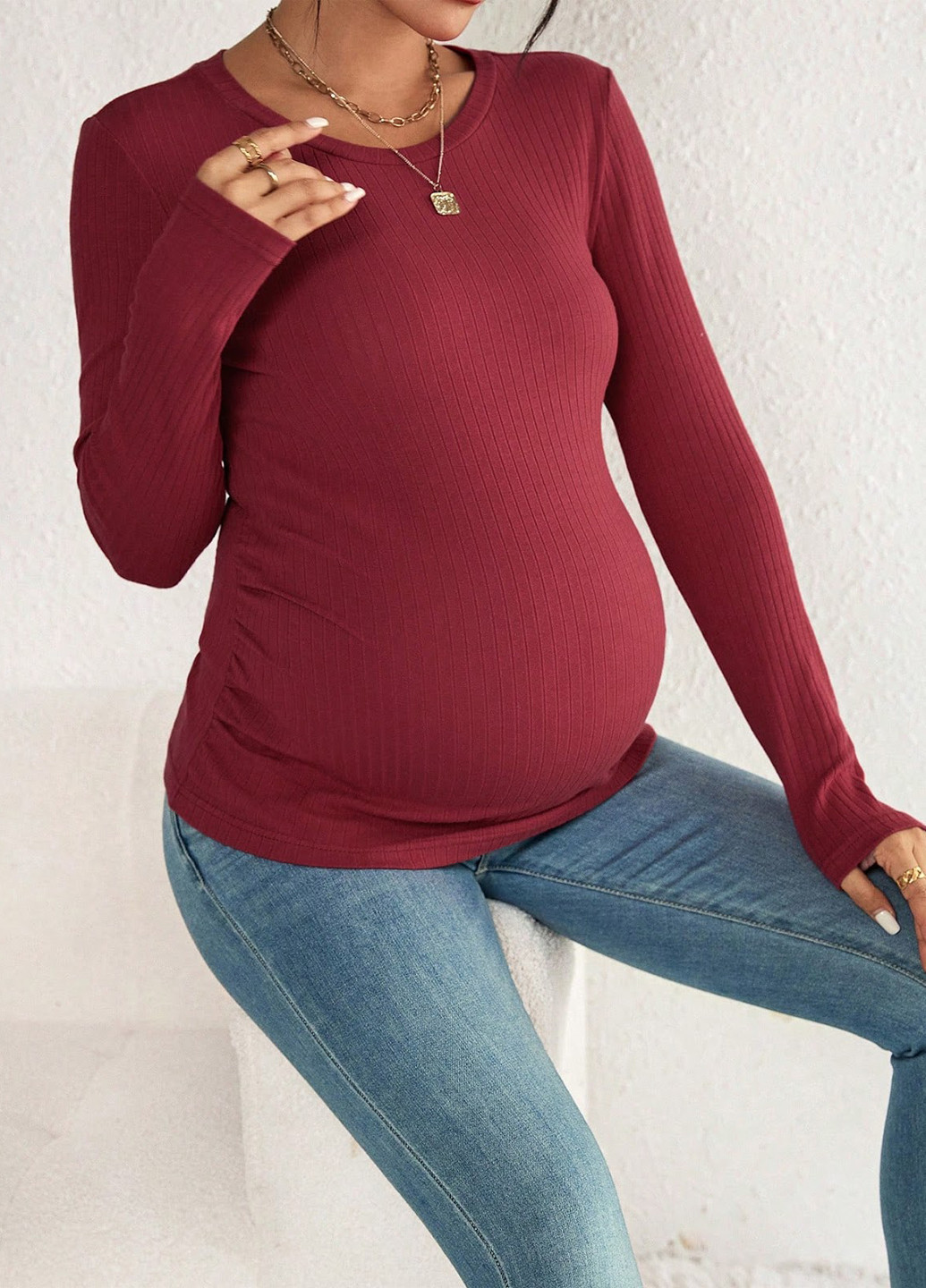 Лонгслив для беременных SHEIN (330749448)