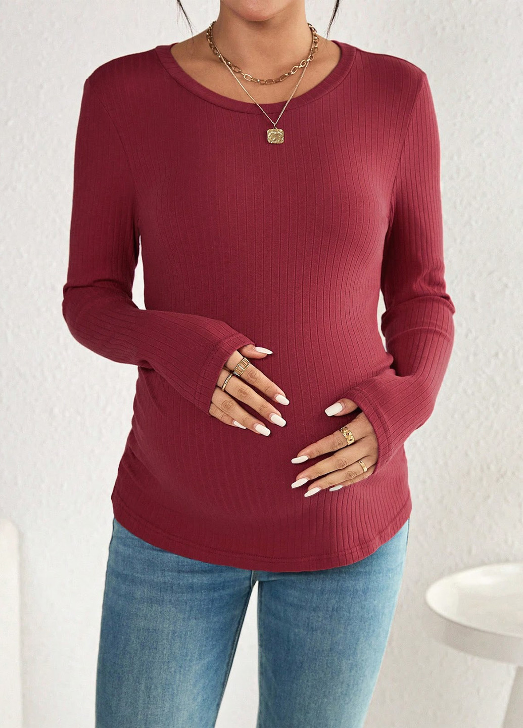 Лонгслив для беременных SHEIN (330749448)