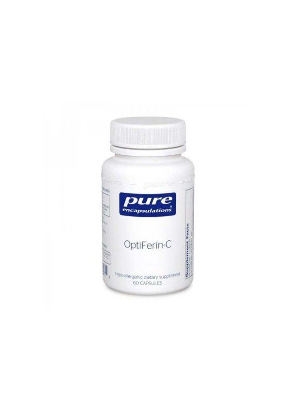 Вітамін C OptiFerin-C 60 Caps Pure Encapsulations (253414770)