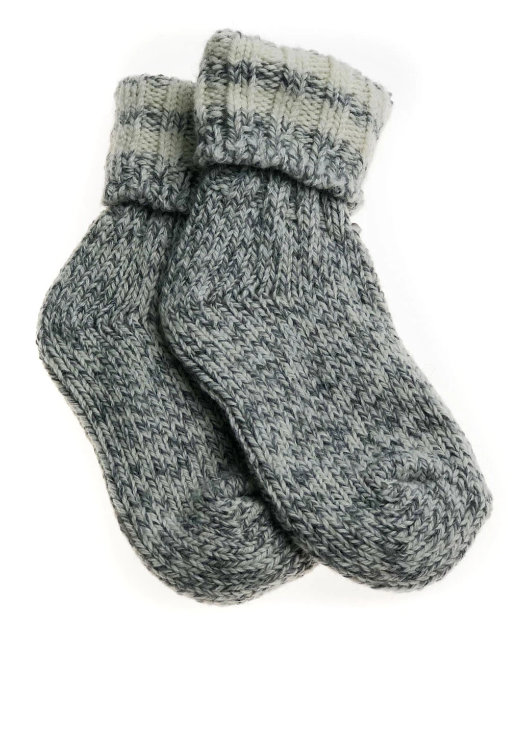 Сірі шкарпетки H&M меланжі демісезон (96011276)